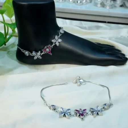 Unique Stones Anklet